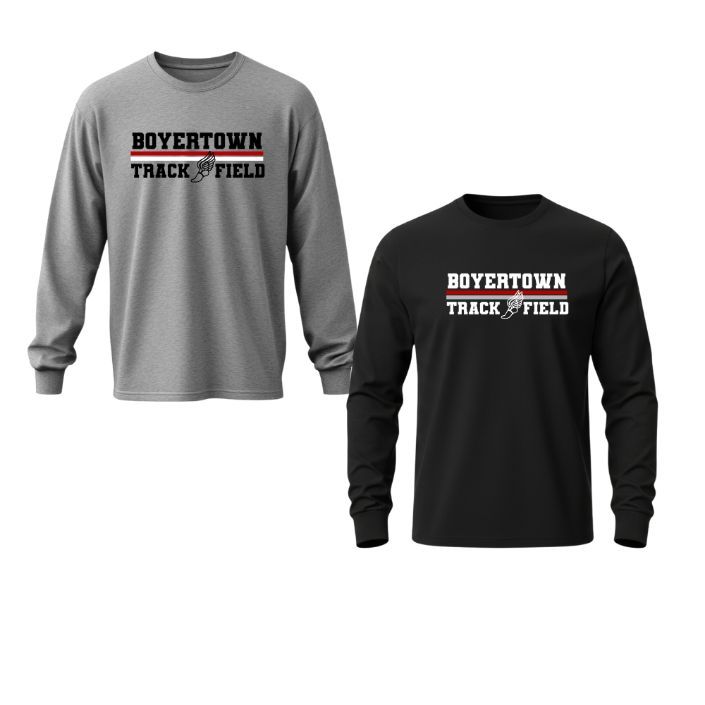 Boyertown T&F Unisex Long Sleeve Tee Standard