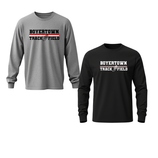 Boyertown T&F Unisex Long Sleeve Tee Standard