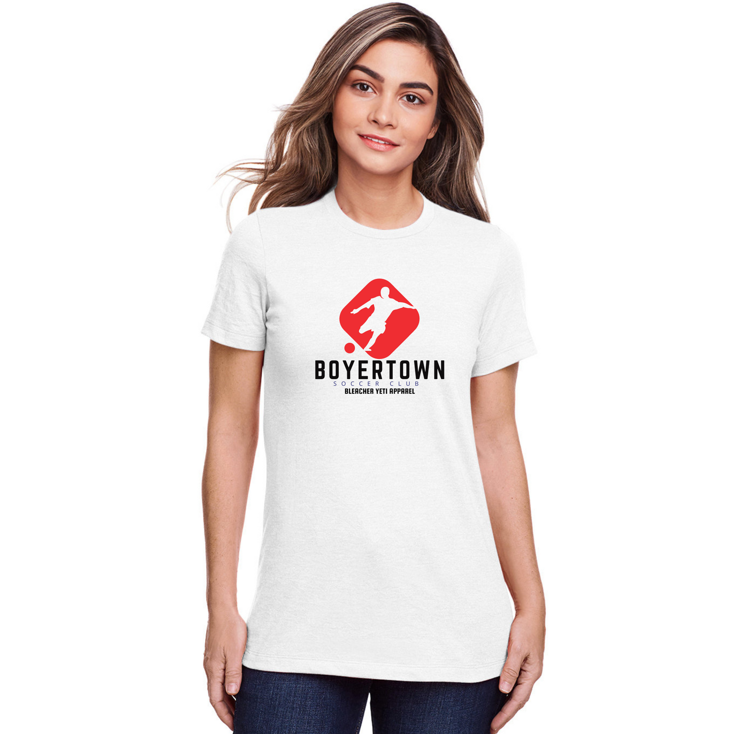 Boyertown Soccer Pivot Womens Tee