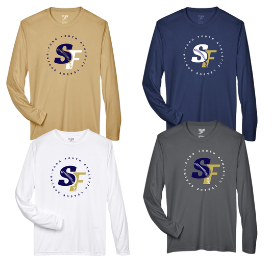 SFYAL Long Sleeve Dri Fit Tee Unisex SF Circle