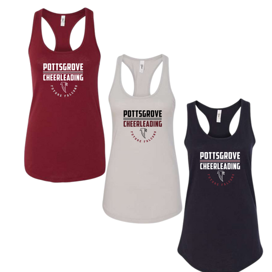 PGFF Cheer Ladies Tank Top - Flyer