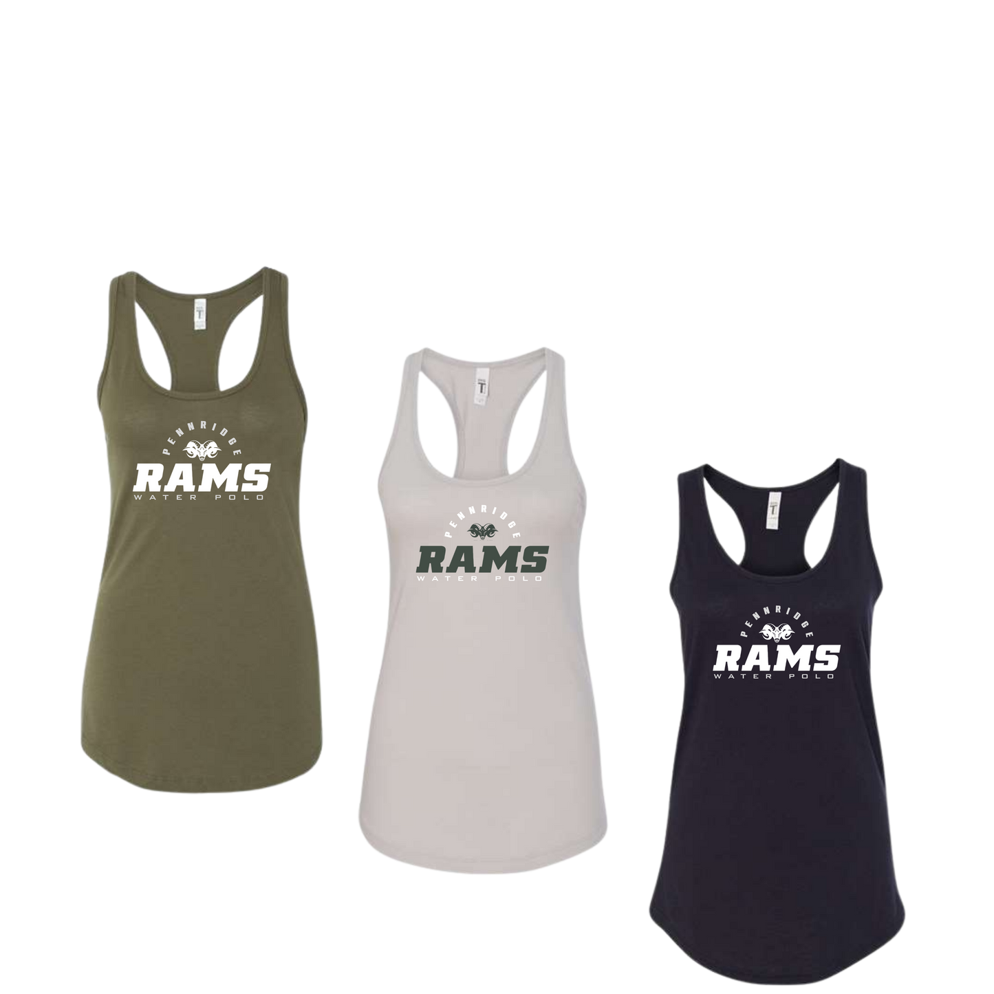 Pennridge Water Polo Womens Racerback Tank Top Ultra
