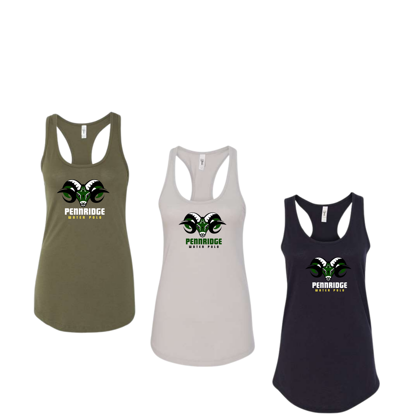 Pennridge Water Polo Womens Racerback Tank Top Official