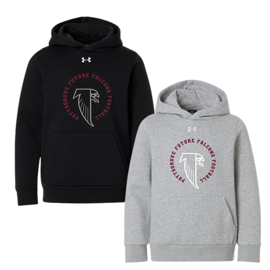 PGFF Youth Under Armour Hoodie - Hustle