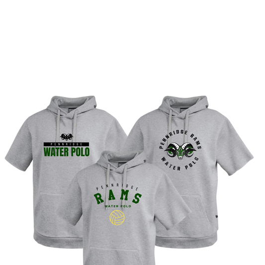 Pennridge Water Polo Short Sleeve  Fleece Hoodie