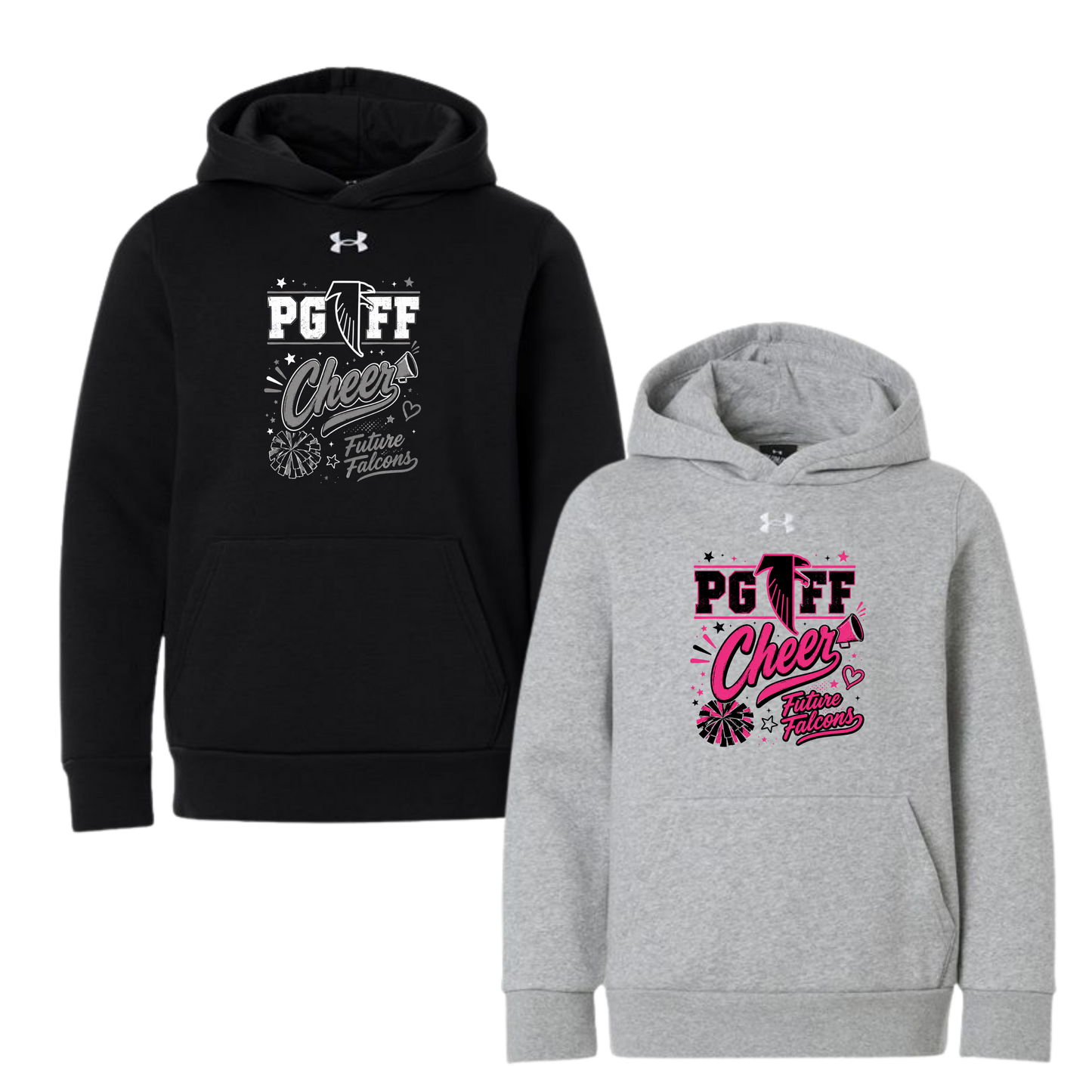 PGFF Cheer Youth Under Armour Hoodie - All Out
