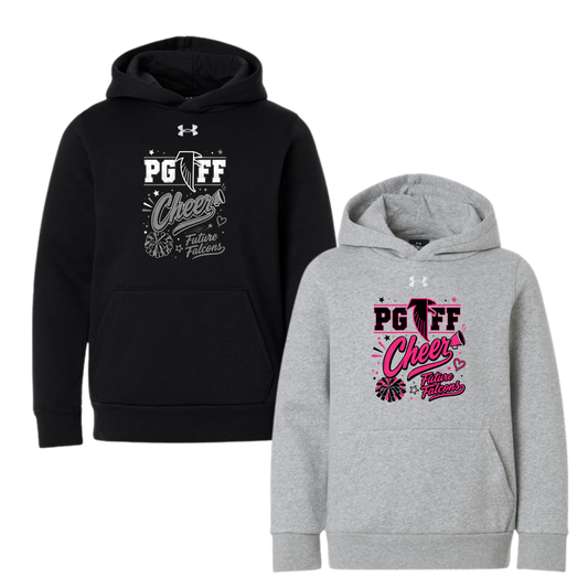 PGFF Cheer Youth Under Armour Hoodie - All Out