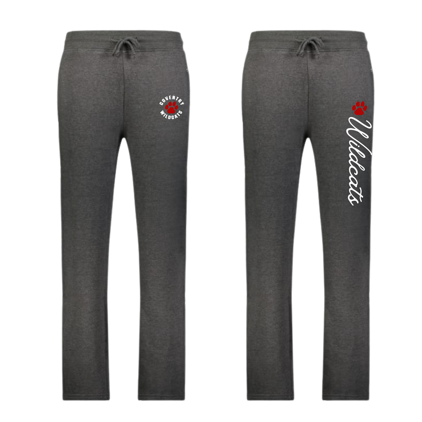 CYFO Wildcats Cheer Ladies Open Bottom Sweats