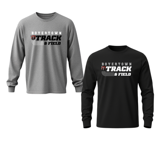 Boyertown T&F Unisex Long Sleeve Tee Hurdle