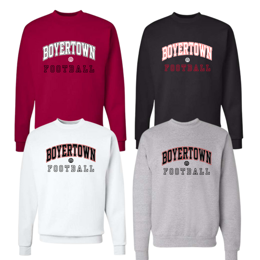 Boyertown Optimist Football Unisex Crewneck Sweatshirt -  Classic