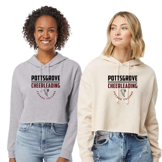 PGFF Cheer Lightweight Crop Top Hoodie - Flyer