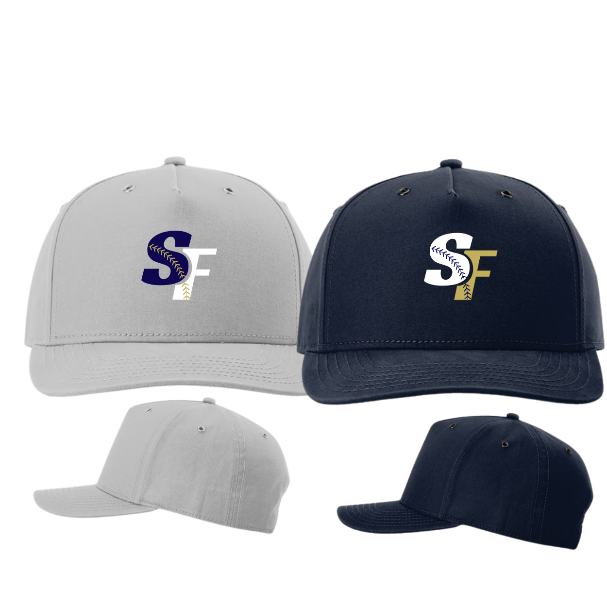 SFYAL Structured 5 Panel Enclosed Snapback