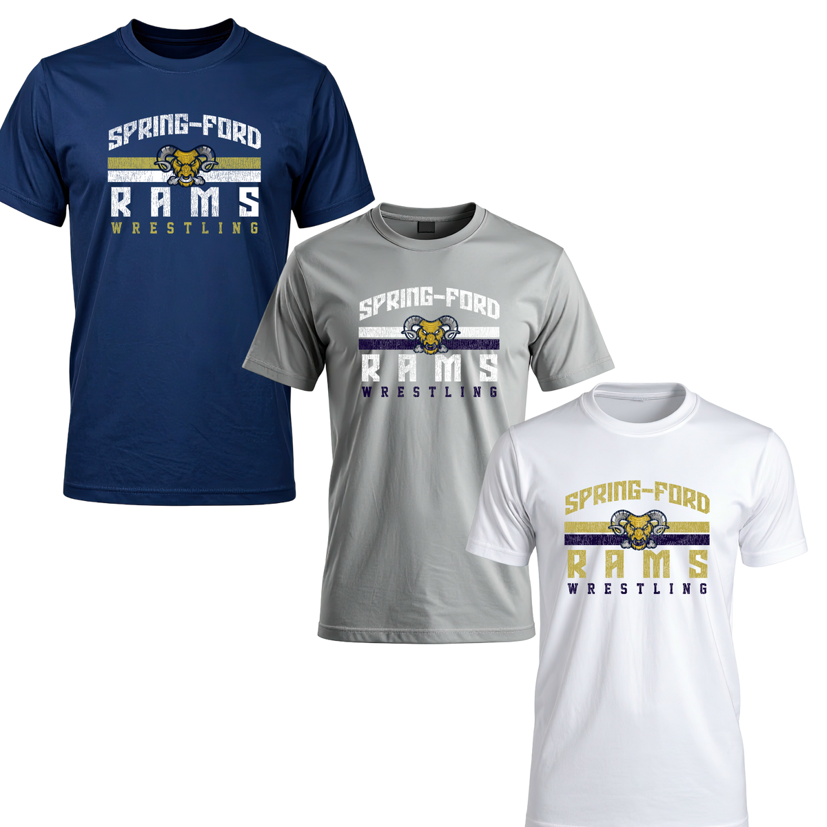 SF Wrestling Unisex Blended Tee- High C