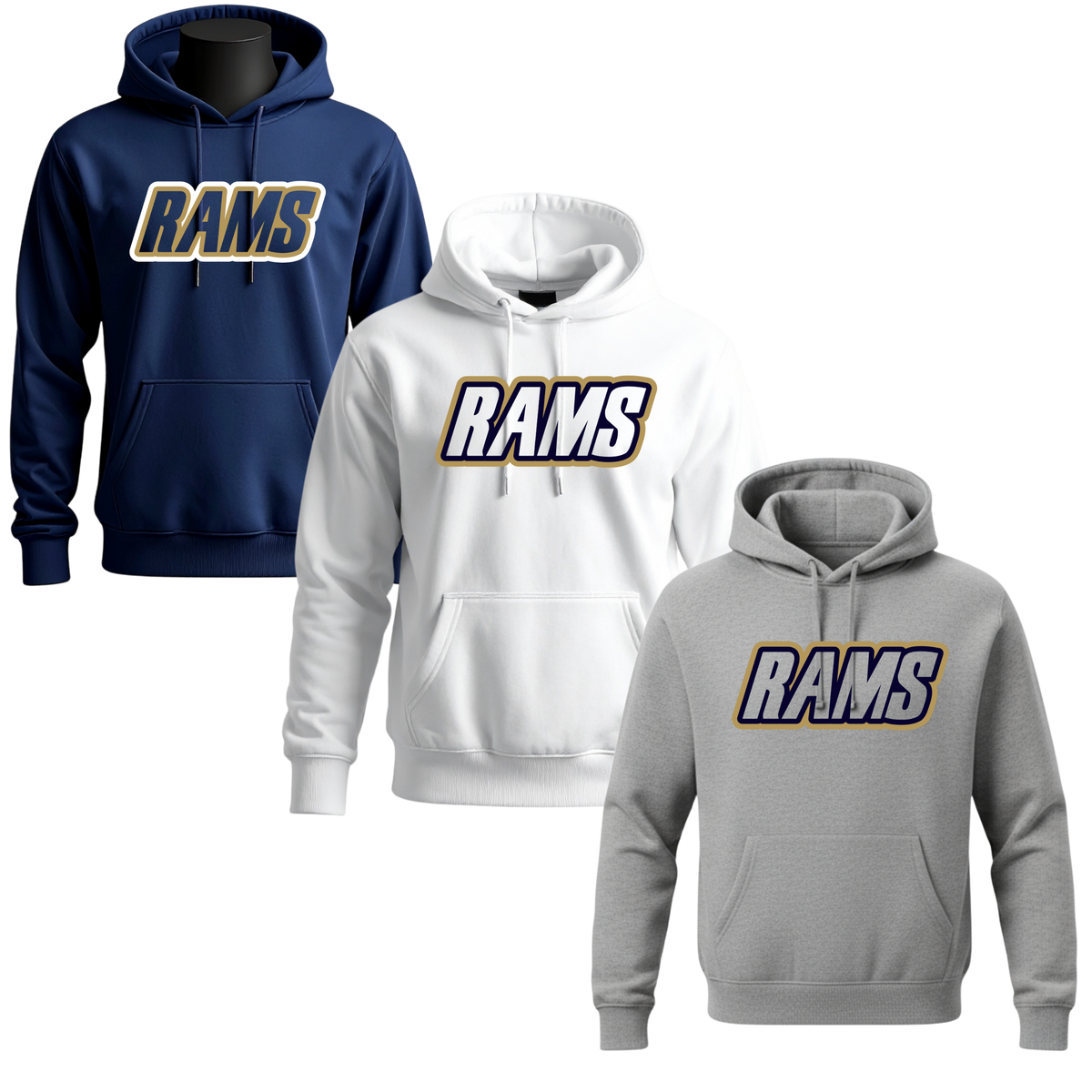 SF Unisex Hoodie Rams