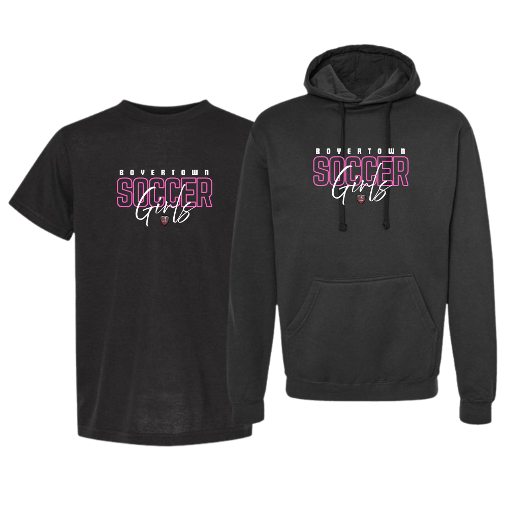 Boyertown SC Girls Soccer Pink Out