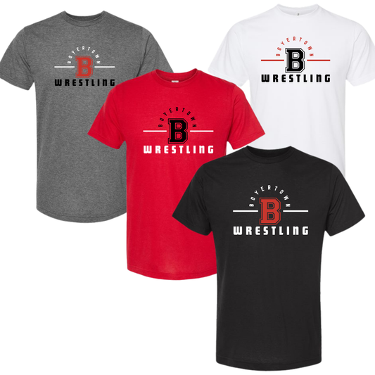Boyertown Wrestling Blended Unisex Tee All American