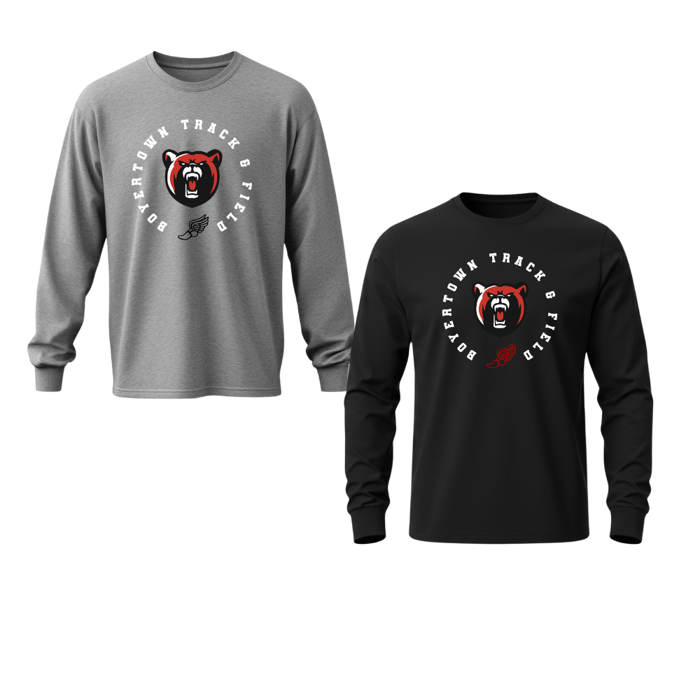 Boyertown T&F Unisex Long Sleeve Tee Circle