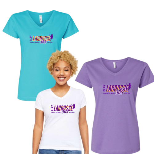 PL365 Official Tee VNeck Ladies
