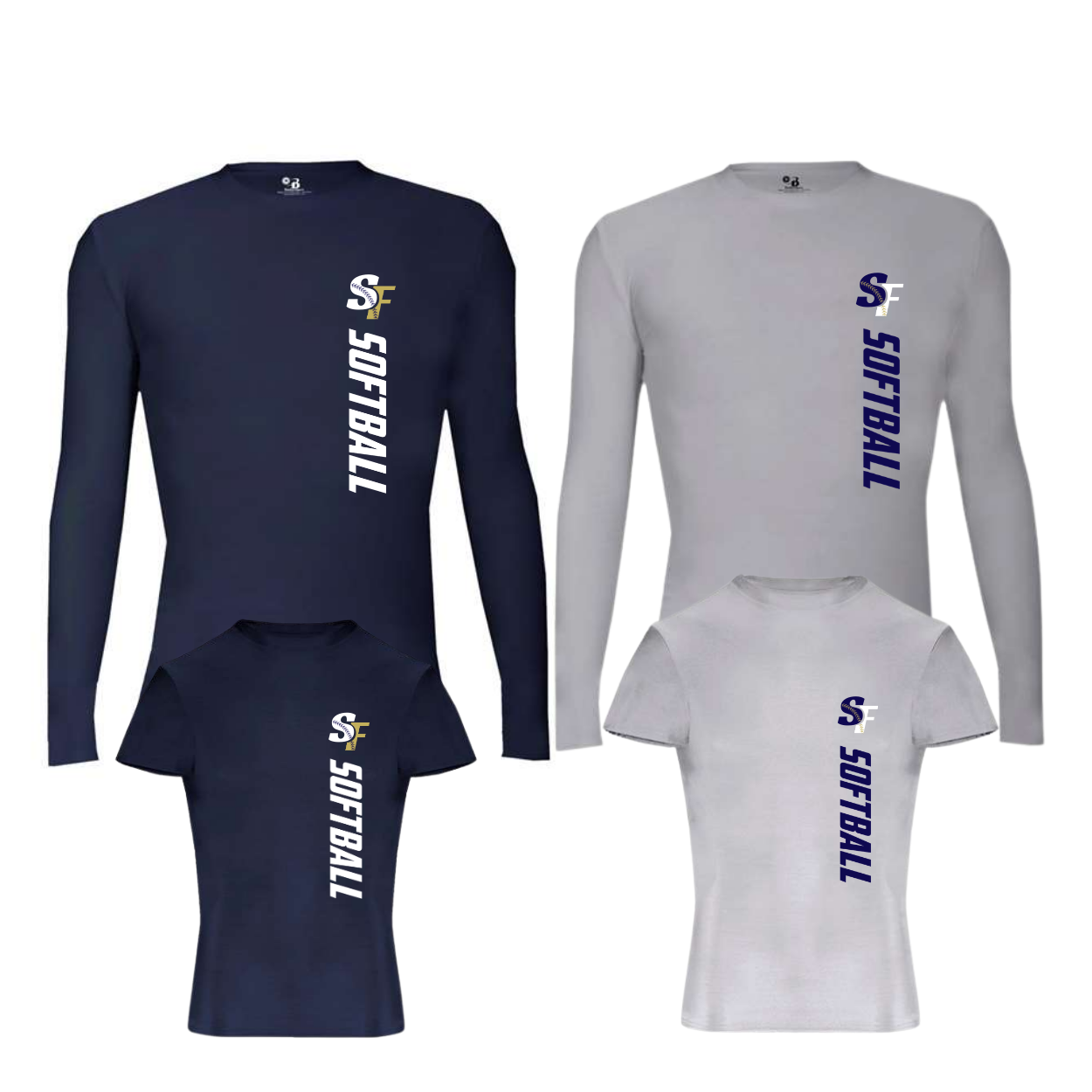 SYFAL Mens & Youth Compression Tops ( Multi Design Options )