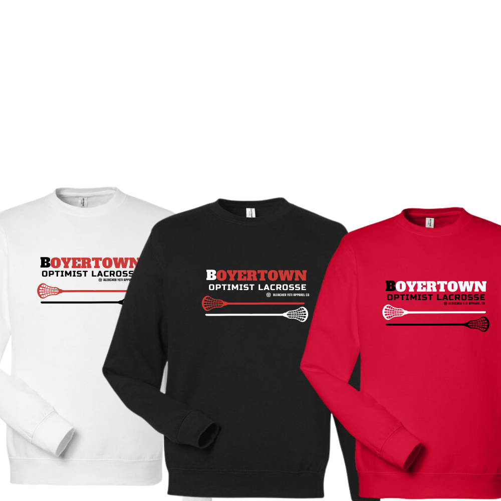 Boyertown LAX Crewneck Unisex Status