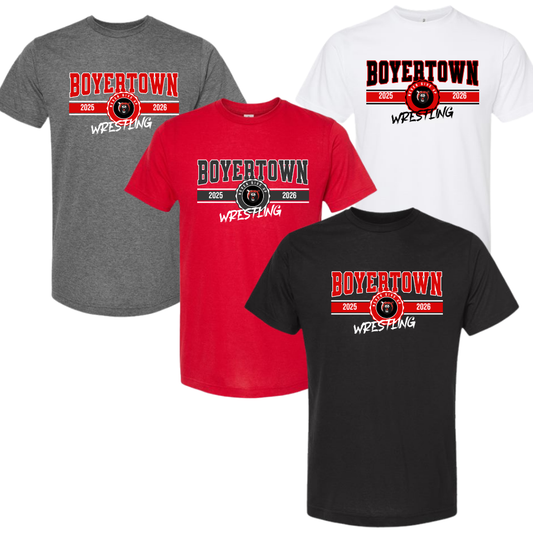 Boyertown Wrestling Blended Unisex Tee Hometown