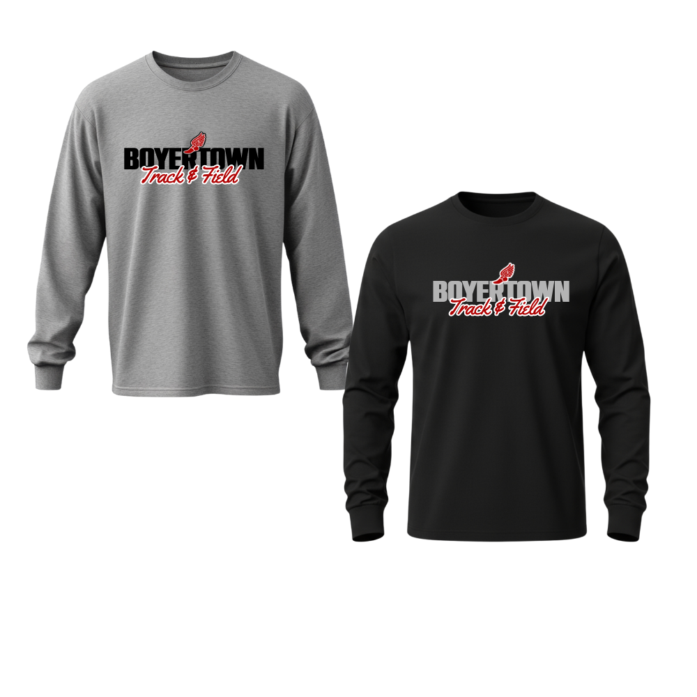 Boyertown T&F Unisex Long Sleeve Tee Event