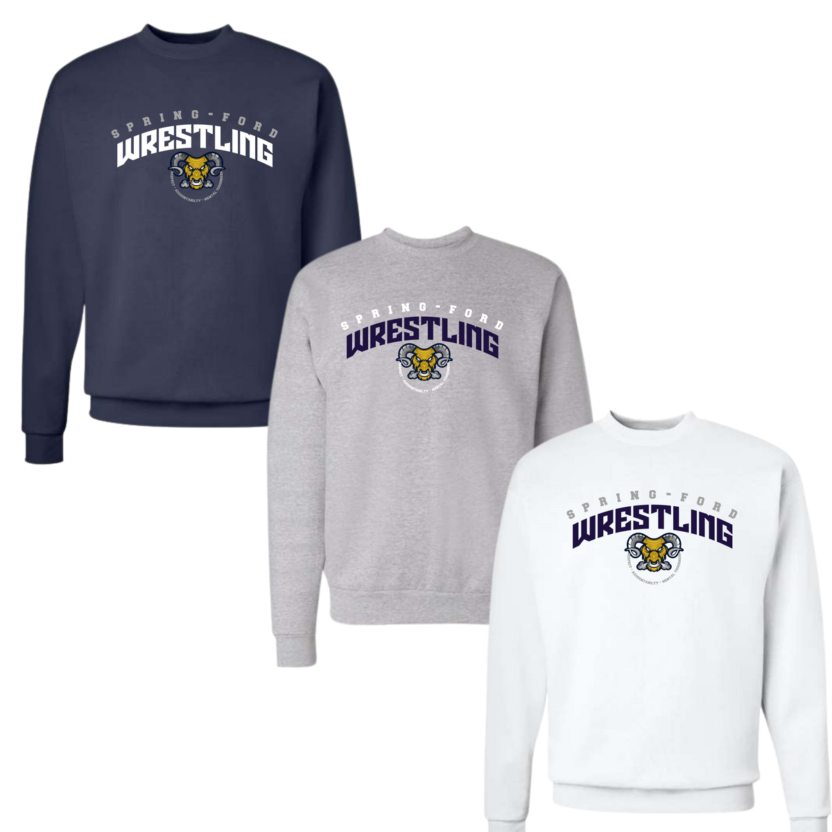 SF Wrestling Unisex Crewneck - Underhook