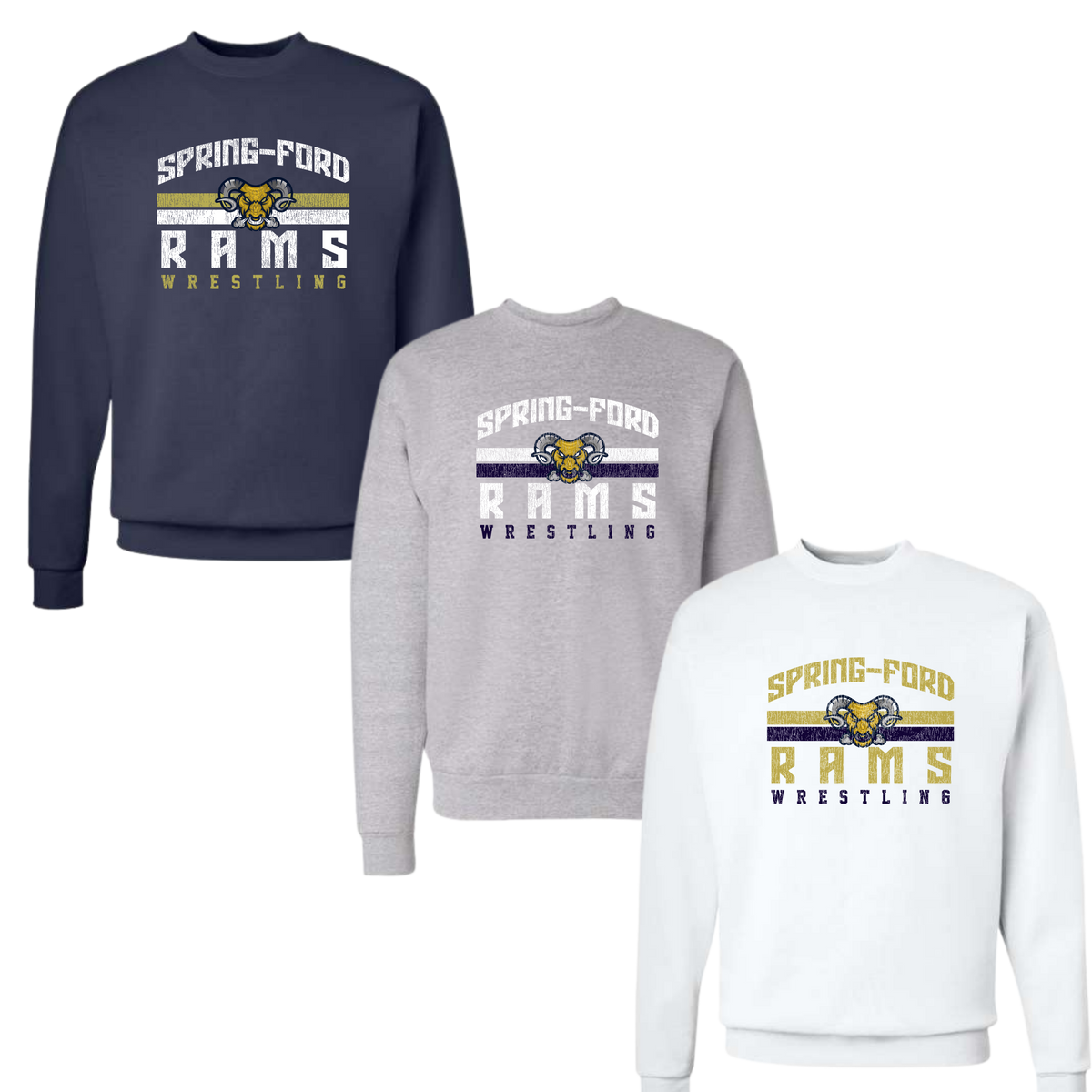 SF Wrestling Unisex Crewneck - High C