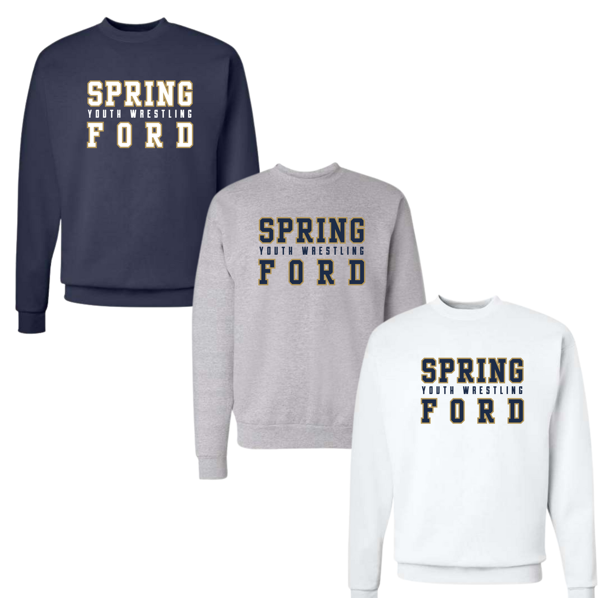 SF Wrestling Unisex Crewneck - Dual