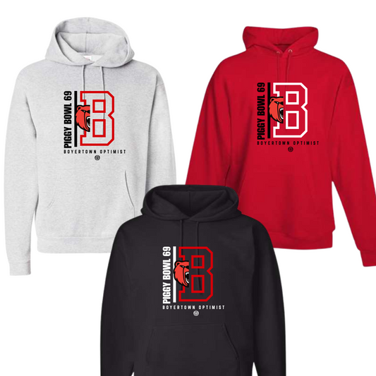 Piggy Bowl Unisex Hoodie B-Town