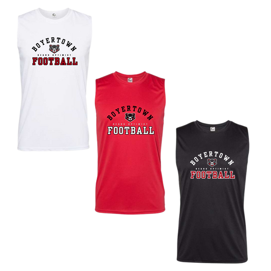 Boyertown Optimist Football Sleeveless Training Tee - Cover 1