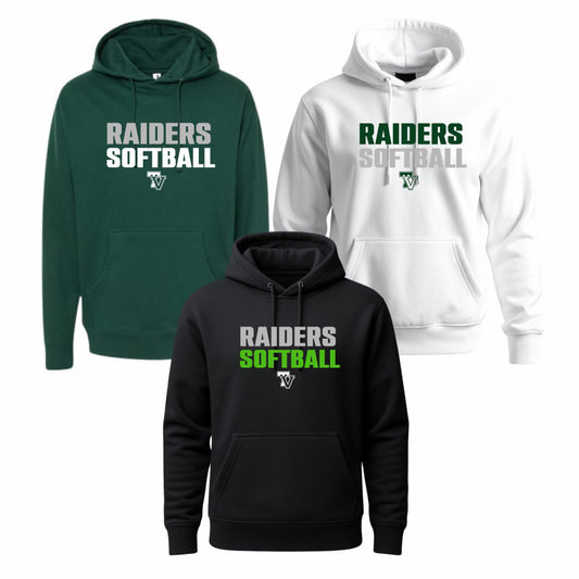 Twin Valley Softball Unisex Hoodie Stacked