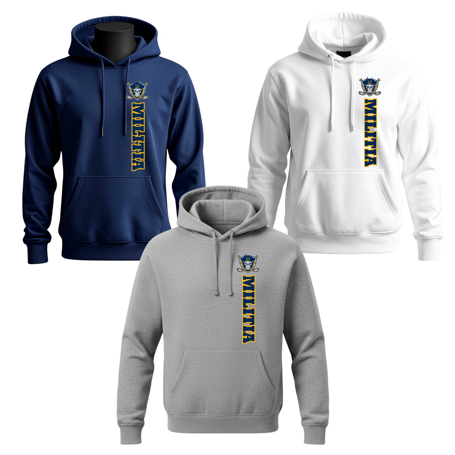 VF Militia Unisex Hoodie - Vertical