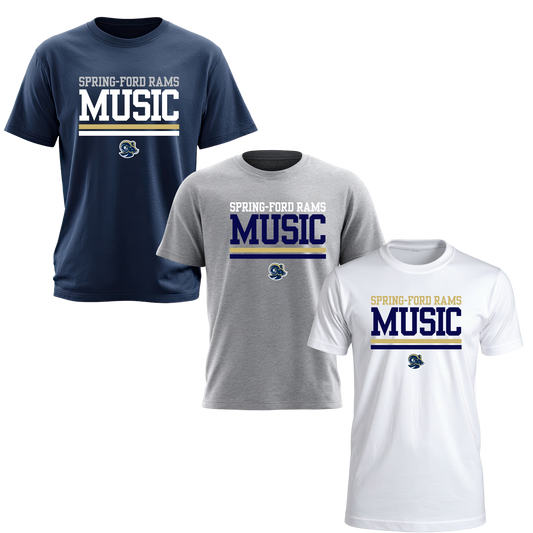 SF Music Unisex Cotton Tee - Campus