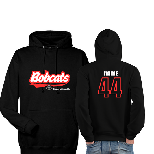 Bobcats Unisex Hoodie Custom Name & Number