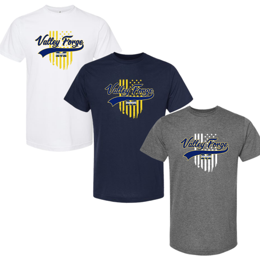 Minutemen Ice Hockey Unisex Poly Blended Tee Flag