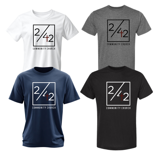 242 Community Church Official Heavyweight  Unisex Tee
