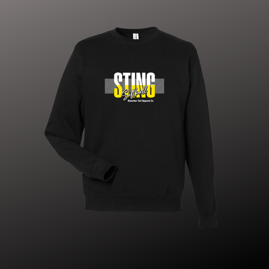 Sting Softball Vapor Unisex Crewneck Sweatshirt