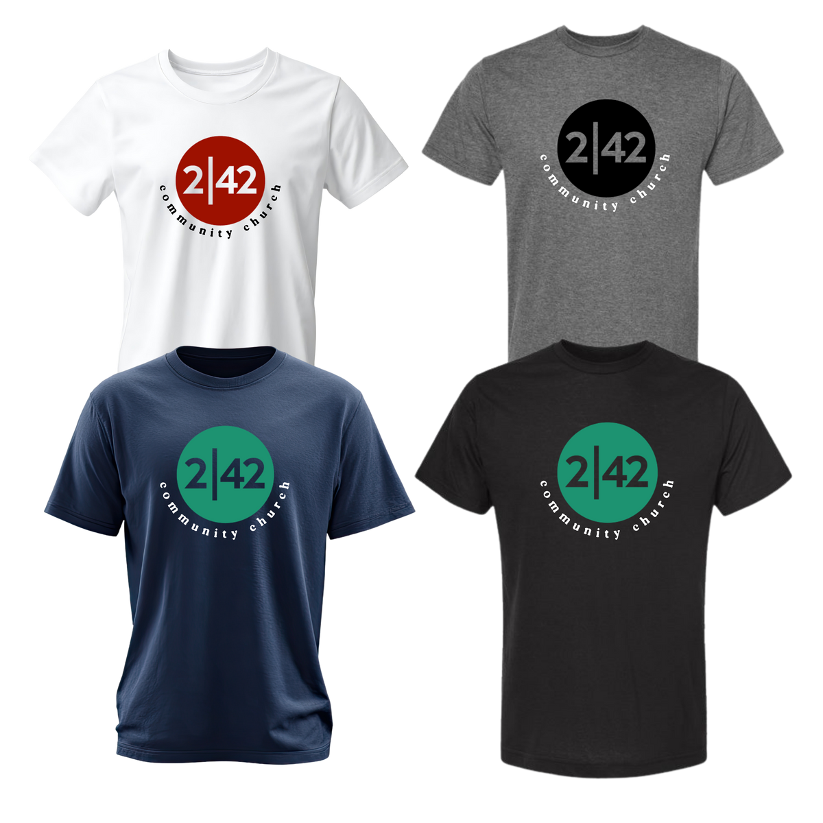 242 Community Church Community Heavyweight  Unisex Tee