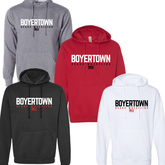 Boyertown Wrestling Unisex Hoodie Freedom