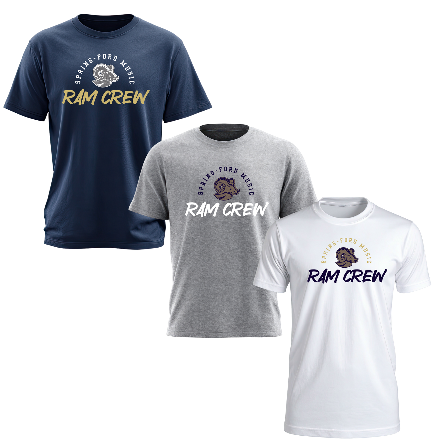 SF Music Unisex Cotton Tee - Ram Crew