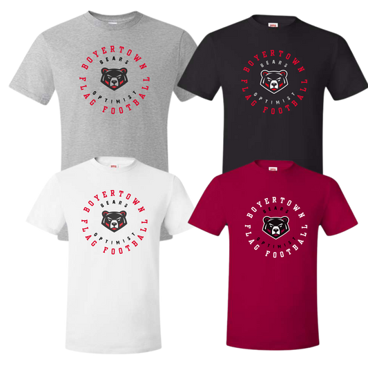 Boyertown Optimist Flag Football Unisex Tee - Huddle Up