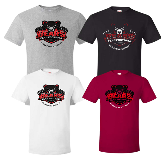 Boyertown Optimist Flag Football Unisex Tee - Attack