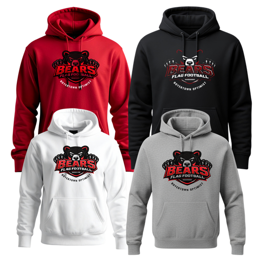 Boyertown Optimist Football Unisex Hoodie - Attack