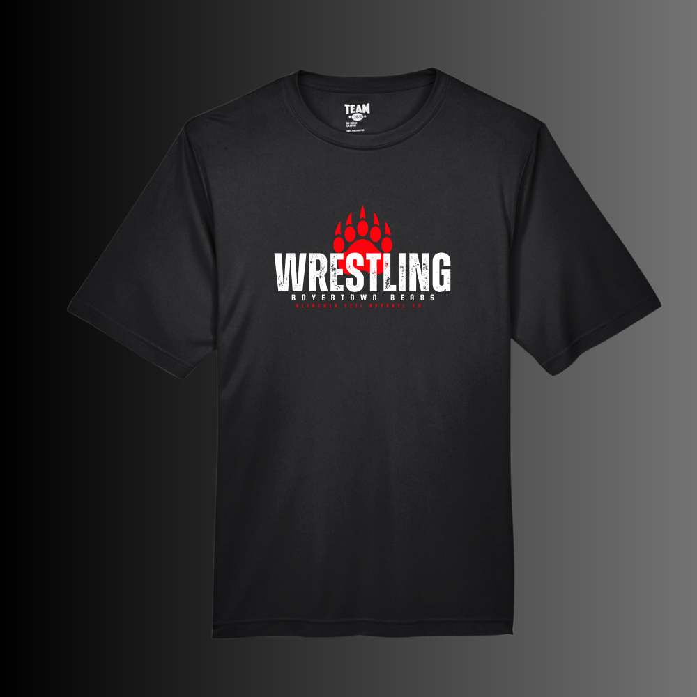 Bears Wrestling Big Paw Performance Dri-Fit Tee