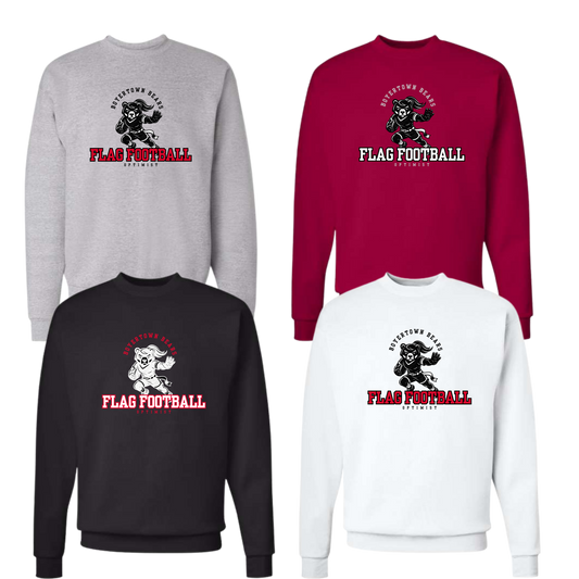 Boyertown Optimist Flag Football Unisex Crewneck Sweatshirt - Heisman & Lady Heisman