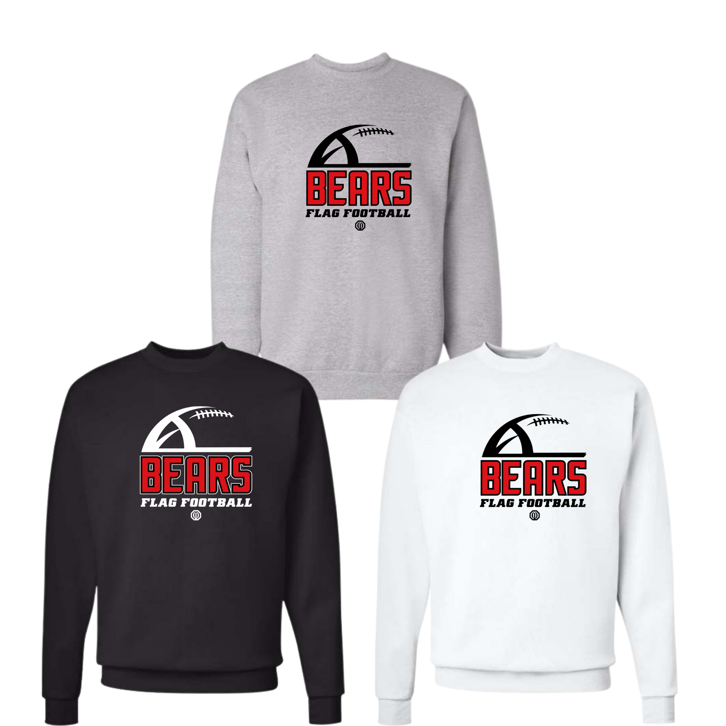 Boyertown Optimist Flag Football Unisex Crewneck Sweatshirt -  Zone