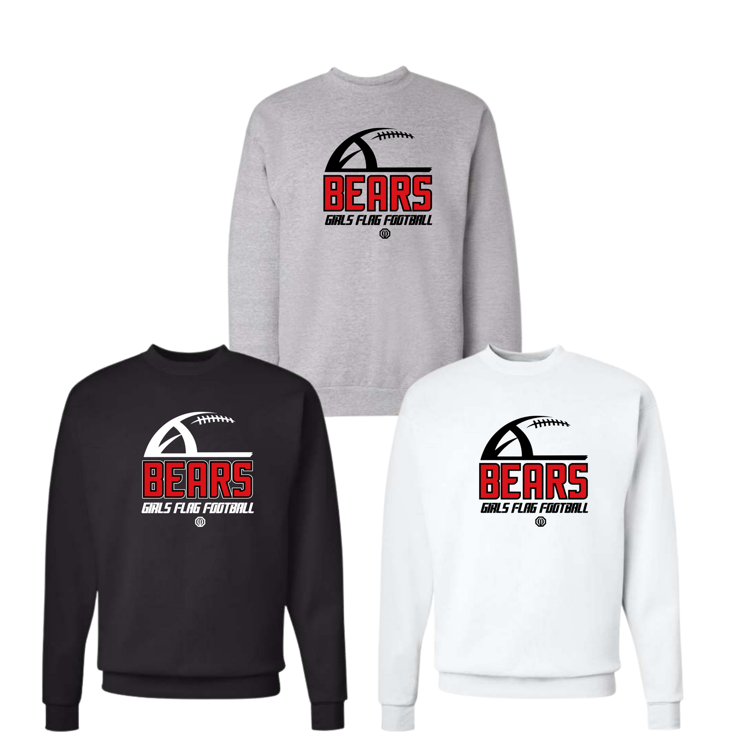 Boyertown Optimist Flag Football Unisex Crewneck Sweatshirt -  Zone Girls