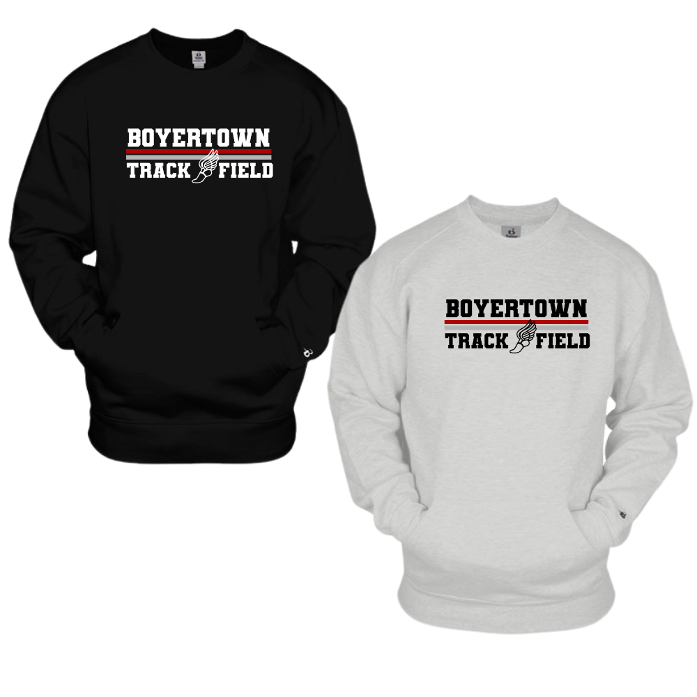 Boyertown Crewneck With Front Hand Pockets Standard