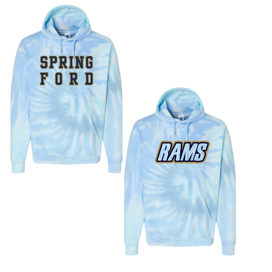 SF Unisex Tie Dye Lagoon Hoodie